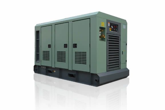 螺杆空压机封闭式运作过程